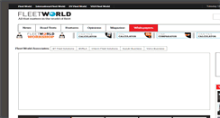 Desktop Screenshot of fleetworld.co.uk